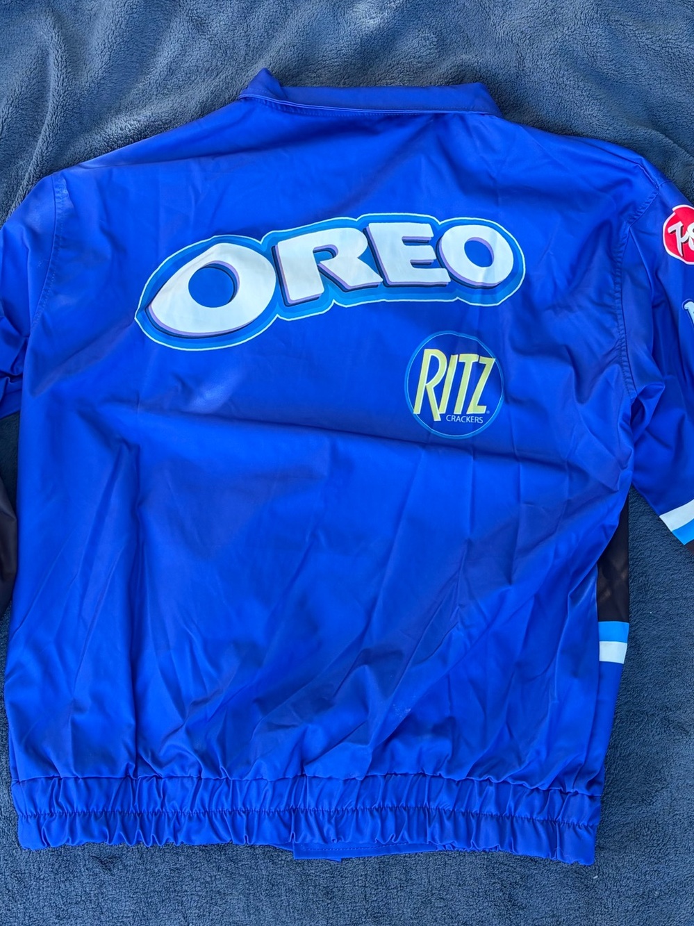 Oreo x Ritz Racing Jacket - Blue Reproduction - Picture 4 of 6